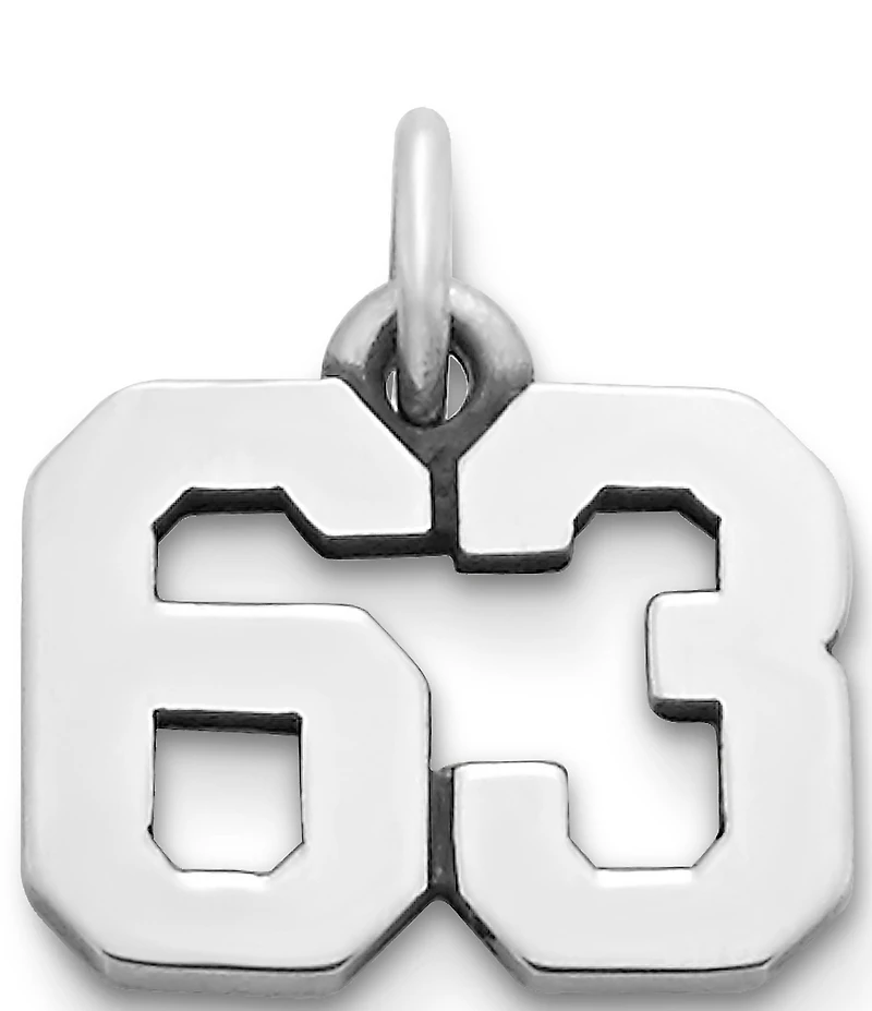 James Avery Number Ivy League Charm