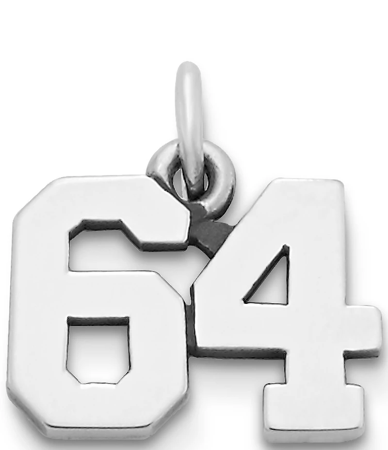 James Avery Number Ivy League Charm