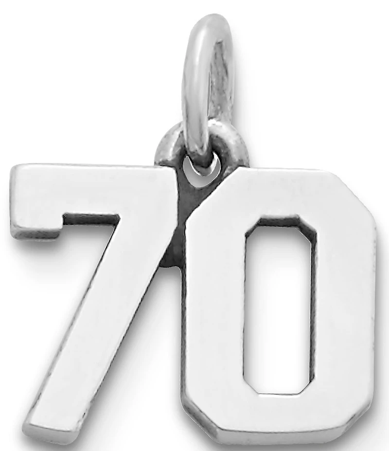 James Avery Number Ivy League Charm