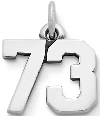 James Avery Number Ivy League Charm