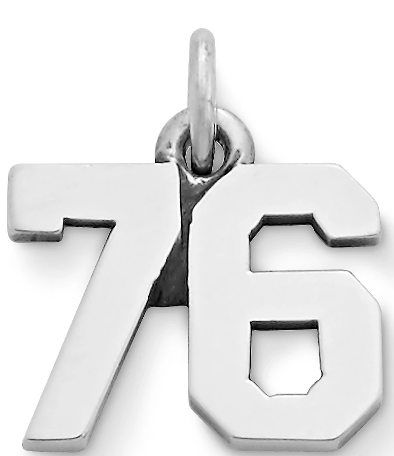 James Avery Number Ivy League Charm