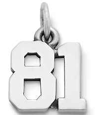 James Avery Number Ivy League Charm