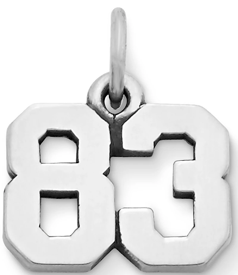 James Avery Number Ivy League Charm