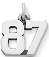 James Avery Number Ivy League Charm