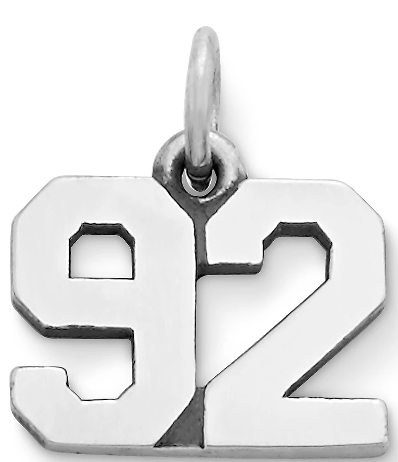 James Avery Number Ivy League Charm