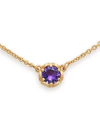 James Avery 14K Gold Cherished Birthstone Necklace