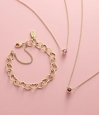 James Avery 14K Gold Cherished Birthstone Necklace