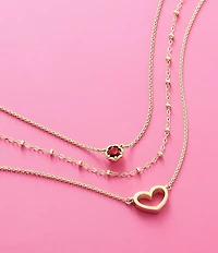 James Avery 14K Gold Cherished Birthstone Necklace
