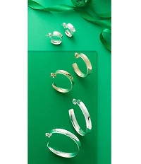 James Avery 14K Gold Bold Hoop Earrings