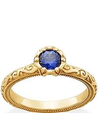 James Avery 14K Gold Cherished Birthstone Band Ring