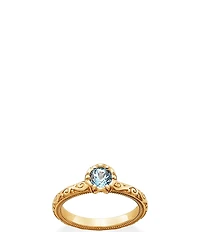 James Avery 14K Gold Cherished Birthstone Band Ring