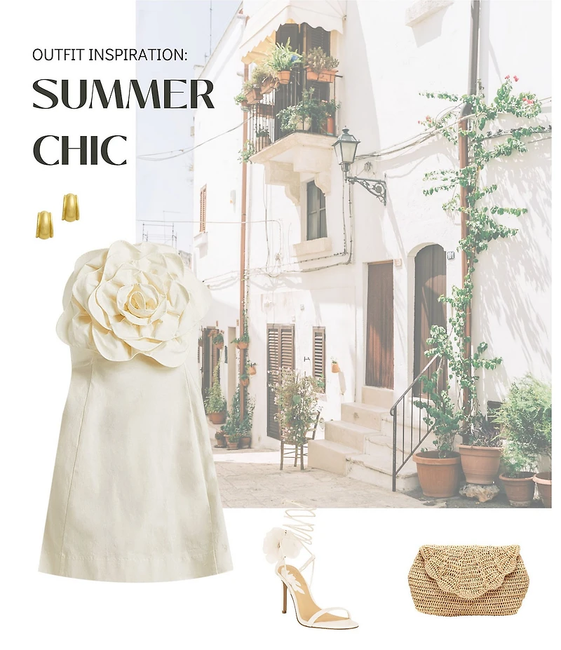 James Avery 14K Gold Christina French Puffy Hoop Earrings