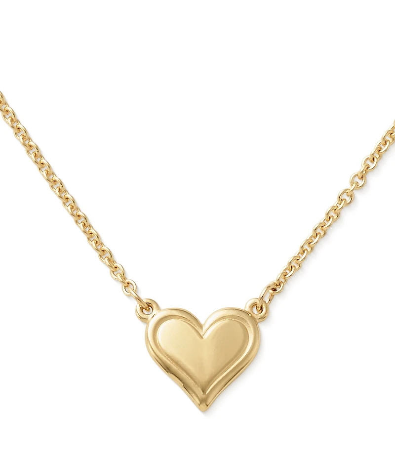 James Avery 14K Gold Delicate Heart Necklace