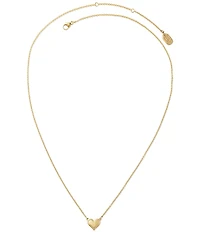 James Avery 14K Gold Delicate Heart Necklace