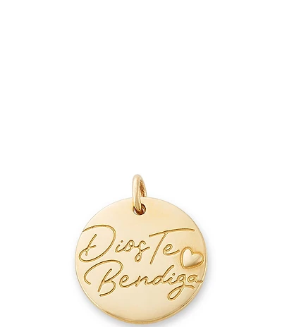 James Avery 14K Gold Dios Te Bendiga Charm