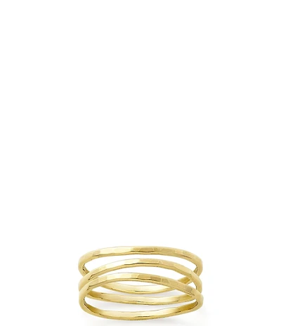 James Avery 14k Gold Delicate Forged Rings