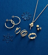 James Avery 14k Gold Delicate Forged Rings