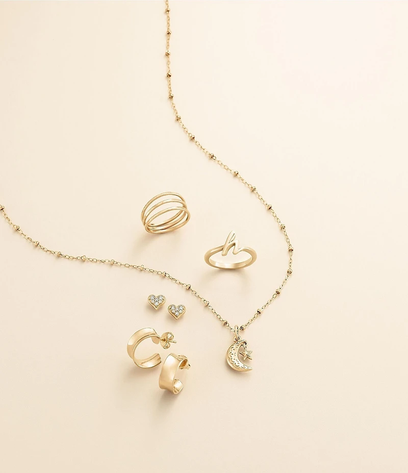 James Avery 14k Gold Delicate Forged Rings