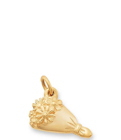 James Avery 14K Gold Floral Bouquet Charm