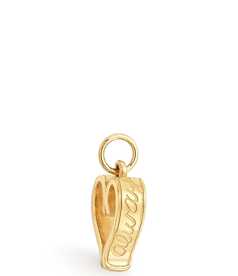 James Avery 14k Gold Forever and Always Heart Charm