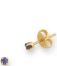 James Avery 14k Gold Gemstone Stud Earrings