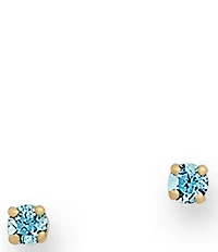 James Avery 14k Gold Gemstone Stud Earrings