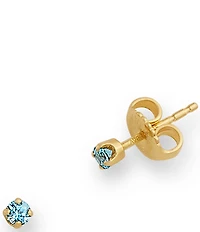 James Avery 14k Gold Gemstone Stud Earrings