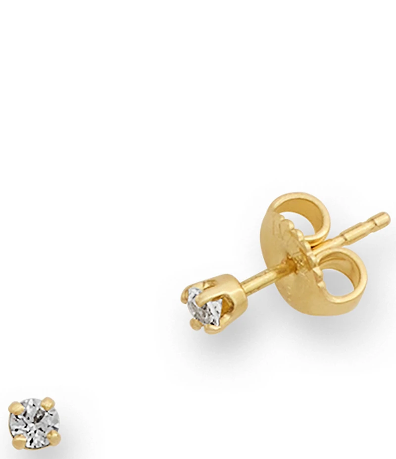 James Avery 14k Gold Gemstone Stud Earrings