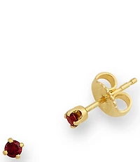 James Avery 14K Gold Gemstone Stud Earrings