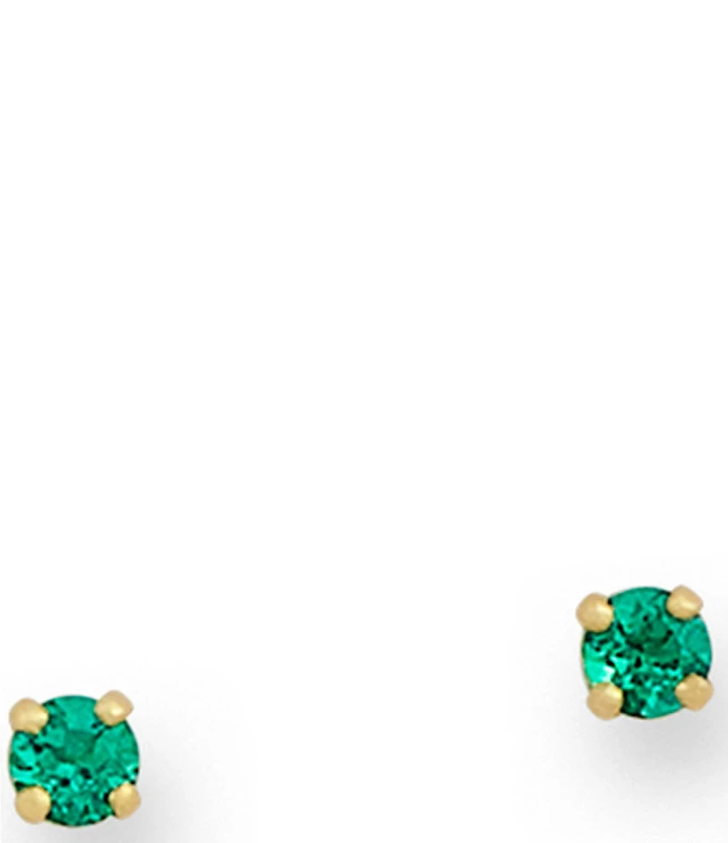 James Avery 14K Gold Gemstone Stud Earrings