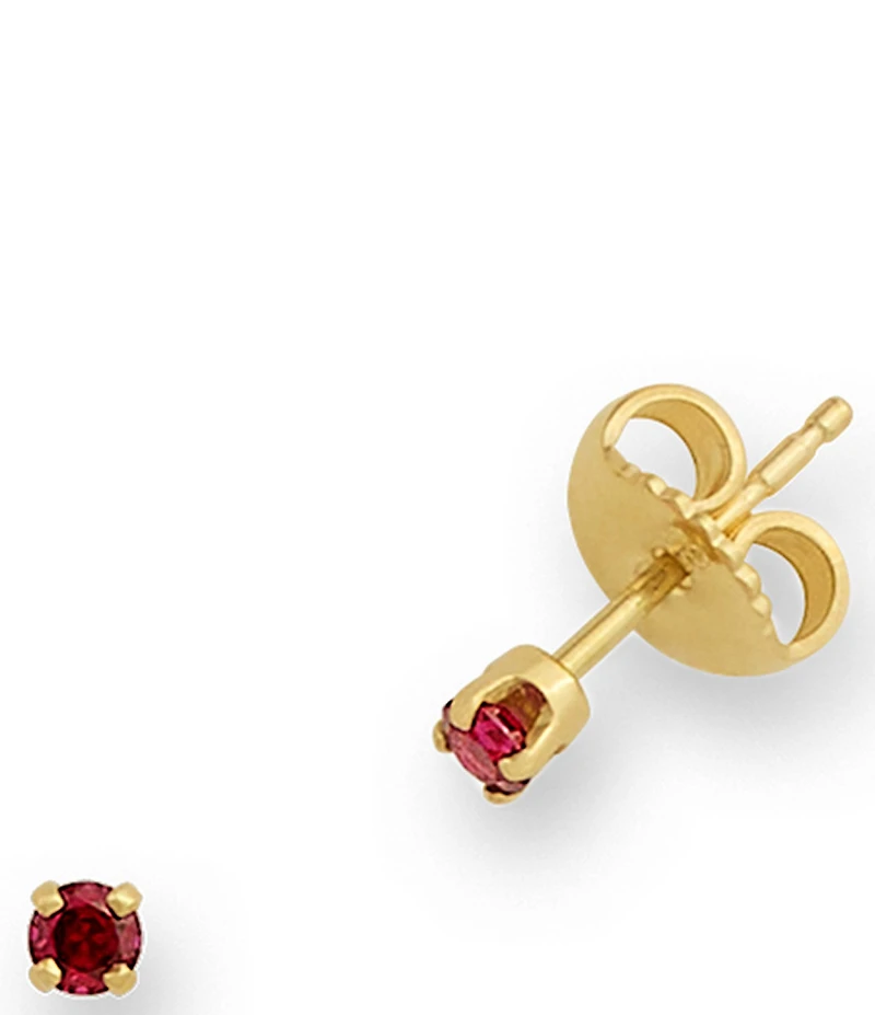 James Avery 14k Gold Gemstone Stud Earrings