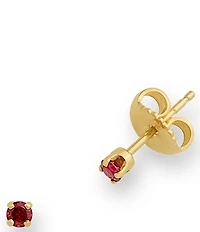 James Avery 14k Gold Gemstone Stud Earrings