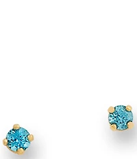 James Avery 14K Gold Gemstone Stud Earrings