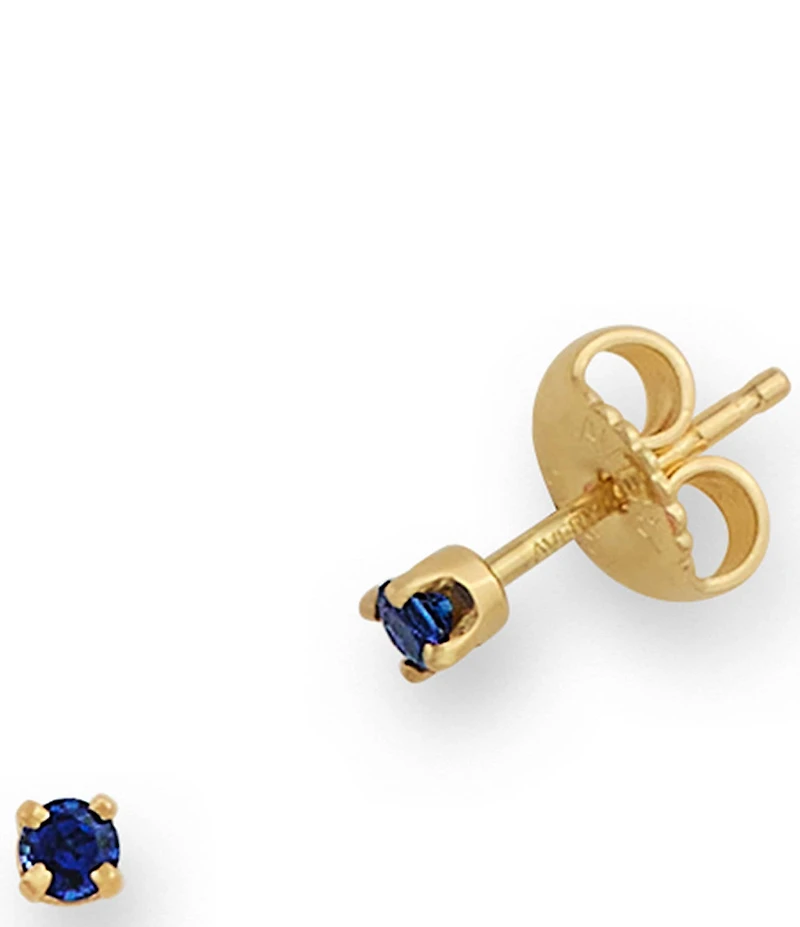 James Avery 14k Gold Gemstone Stud Earrings