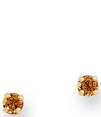 James Avery 14K Gold Gemstone Stud Earrings