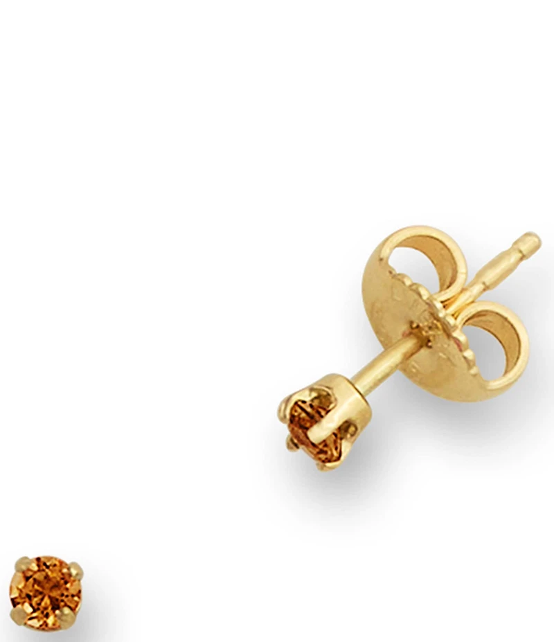 James Avery 14K Gold Gemstone Stud Earrings