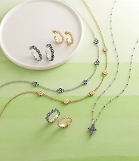 James Avery 14K Gold Margarita Daisy Necklace