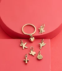 James Avery 14K Gold Mini Sunflower Charm