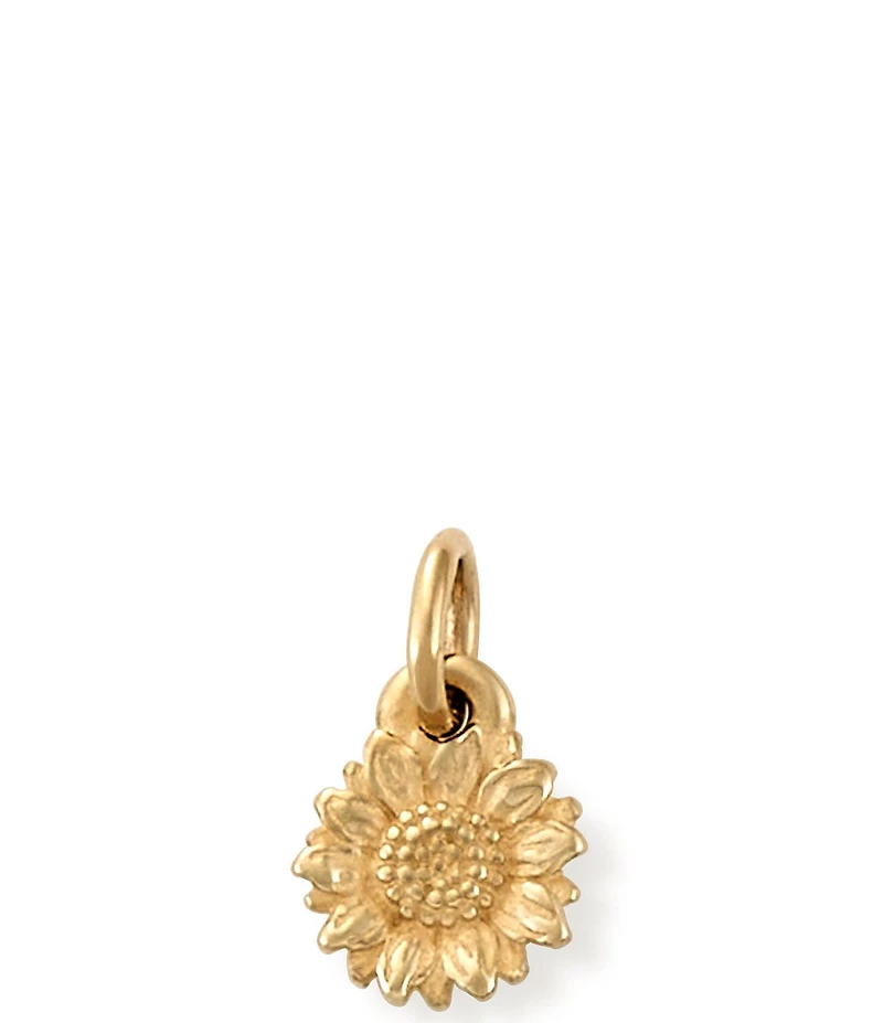 James Avery 14K Gold Mini Sunflower Charm