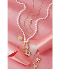James Avery 14k Gold Pave Diamond Deep in the Heart of Texas Charm