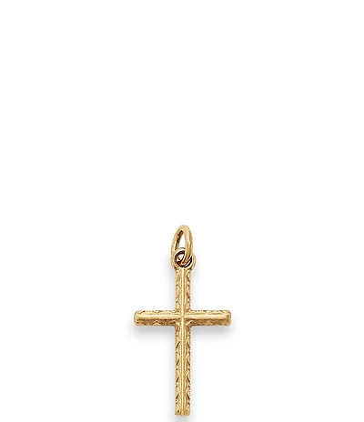 James Avery 14K Gold Petite Elegant Cross Faith Charm