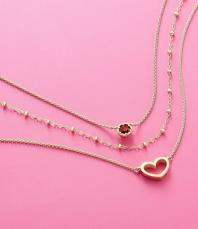 James Avery 14K Gold Petite Heart Pendant Necklace