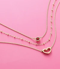 James Avery 14K Gold Petite Heart Pendant Necklace