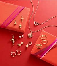 James Avery 14K Gold Petite Heart Pendant Necklace