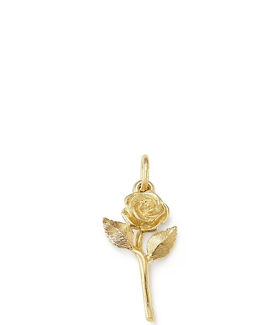 James Avery 14k Gold Rose Charm