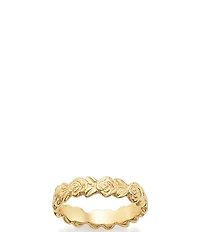 James Avery 14K Gold Rose Ring