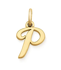 James Avery 14K Gold Script Initial Charm