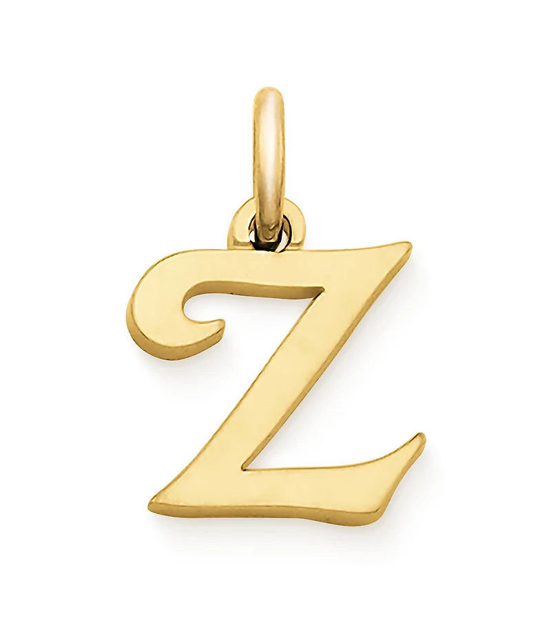 James Avery 14K Gold Script Initial Charm