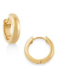 James Avery 14K Gold Hinged Huggie Earrings