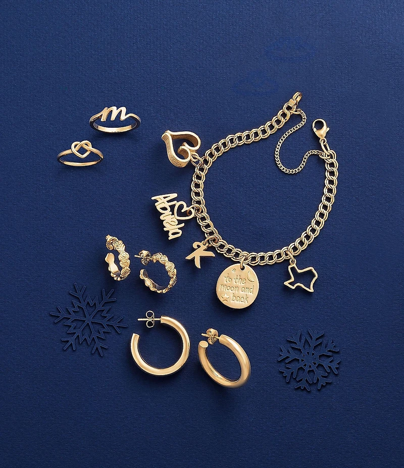 James Avery 14k Gold Texas Forged Charm
